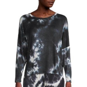 SUPPLY & DEMAND Tie-dyed Long-sleeve Top